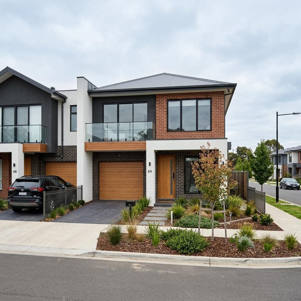 Illustrative example — 3-bed townhouse, Melbourne, outer south-east